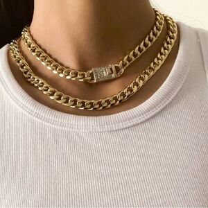 bohemian chain necklace A611